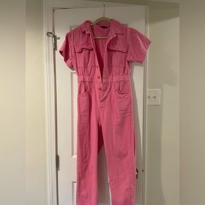 Pink jumpsuit